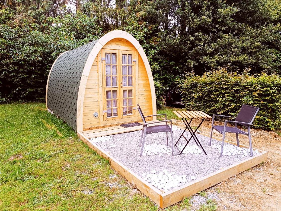 Saint-Jacut-les-Pins Chalet Insolite Pour 2 Au Coeur De La Bretagne מראה חיצוני תמונה